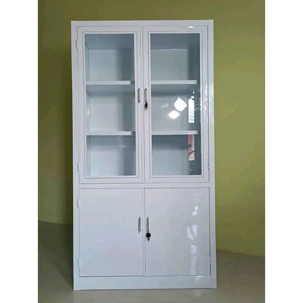 lemari obat pintu 2 besi/lemari arsip 2 pintu besi