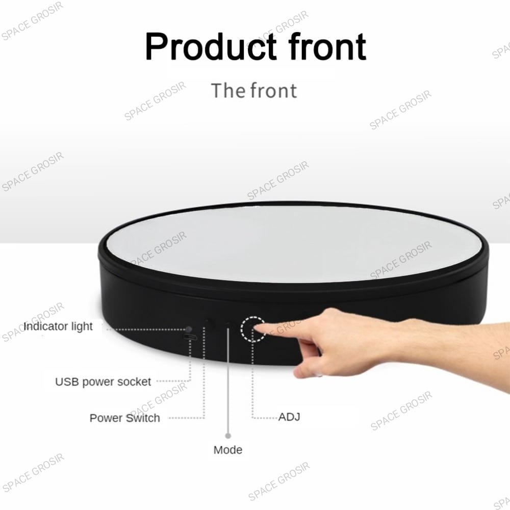 Stand Display Putar / Tatakan Figure Rotating Display Diameter 15 cm