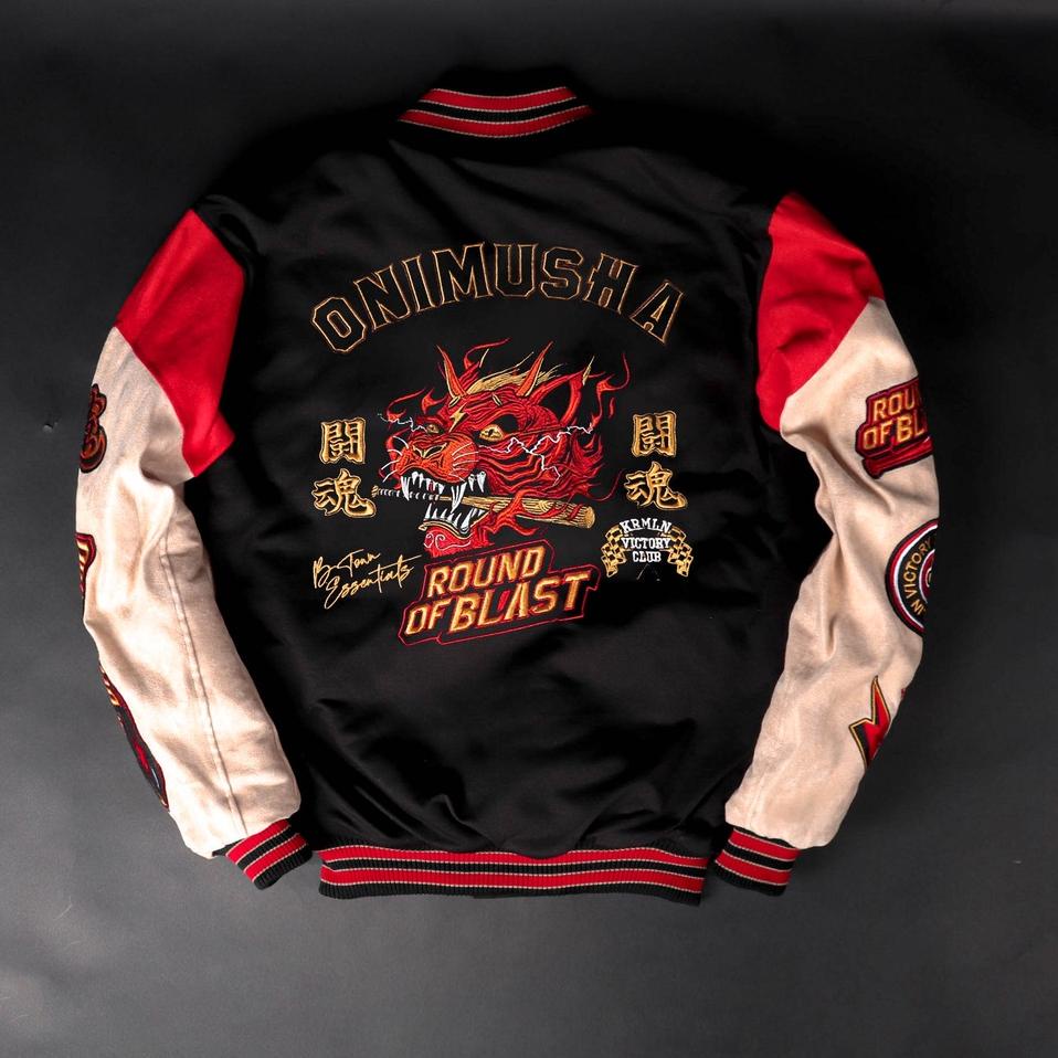 Menarik KREMLIN Varsity Jacket - Onimusha