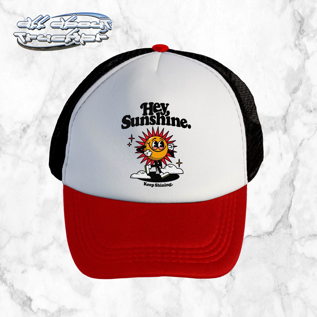 Hey, Sunshine | Trucker Hat | All About Trucker