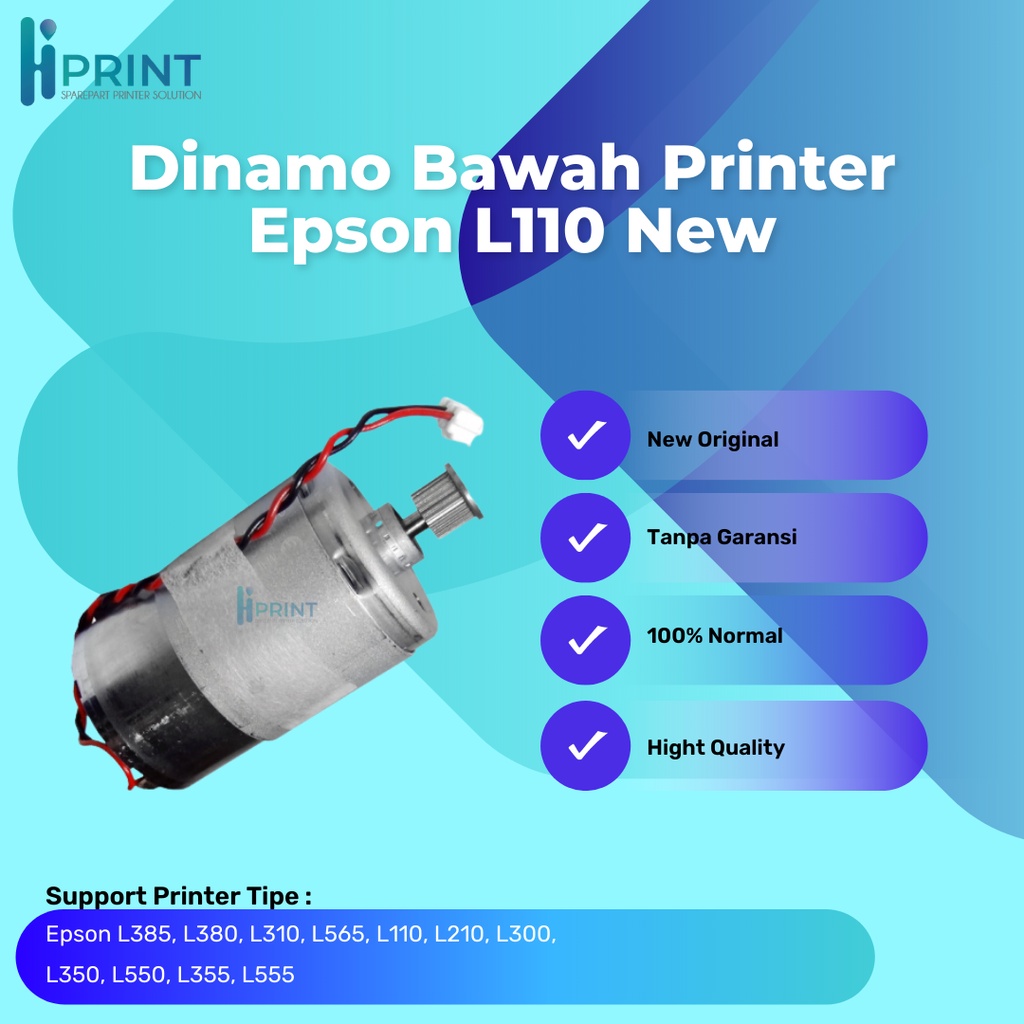 Dinamo Motor Bawah Printer Epson L360 L365 L310 L565 L110 L210 L300 L350 New Part Number 211669300