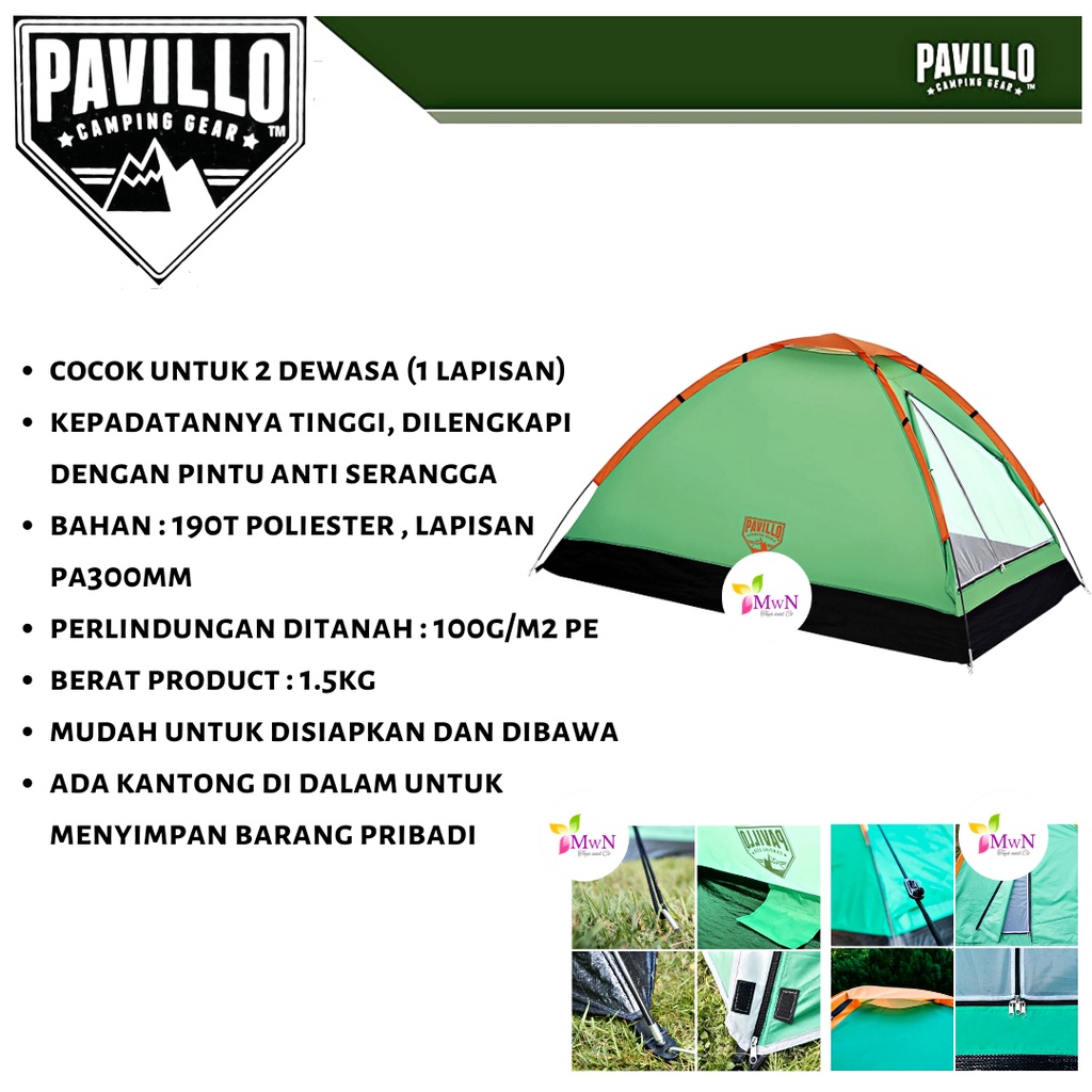 MWN Tenda Camping Monodome Bestway Pavillo X2 Tent 68040