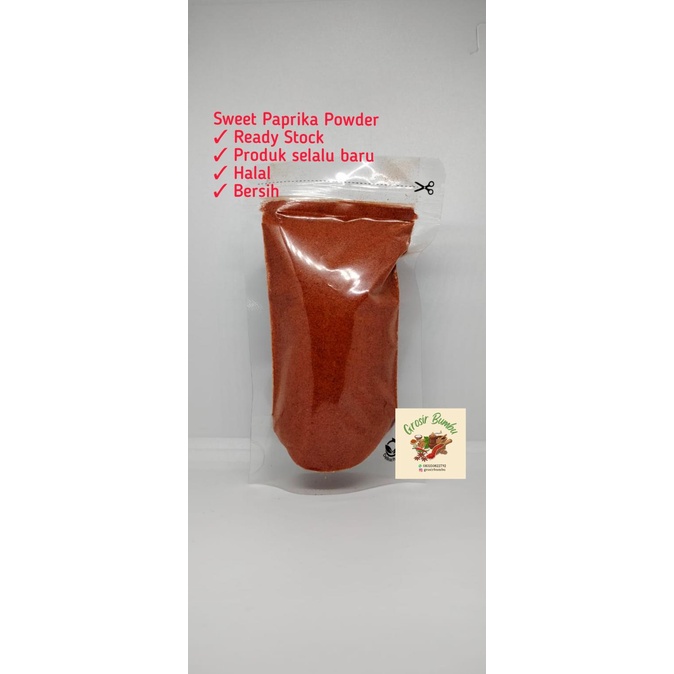 

READY Paprika Powder 1kg From USA / Paprika Bubuk Asli 100% TERLARIS