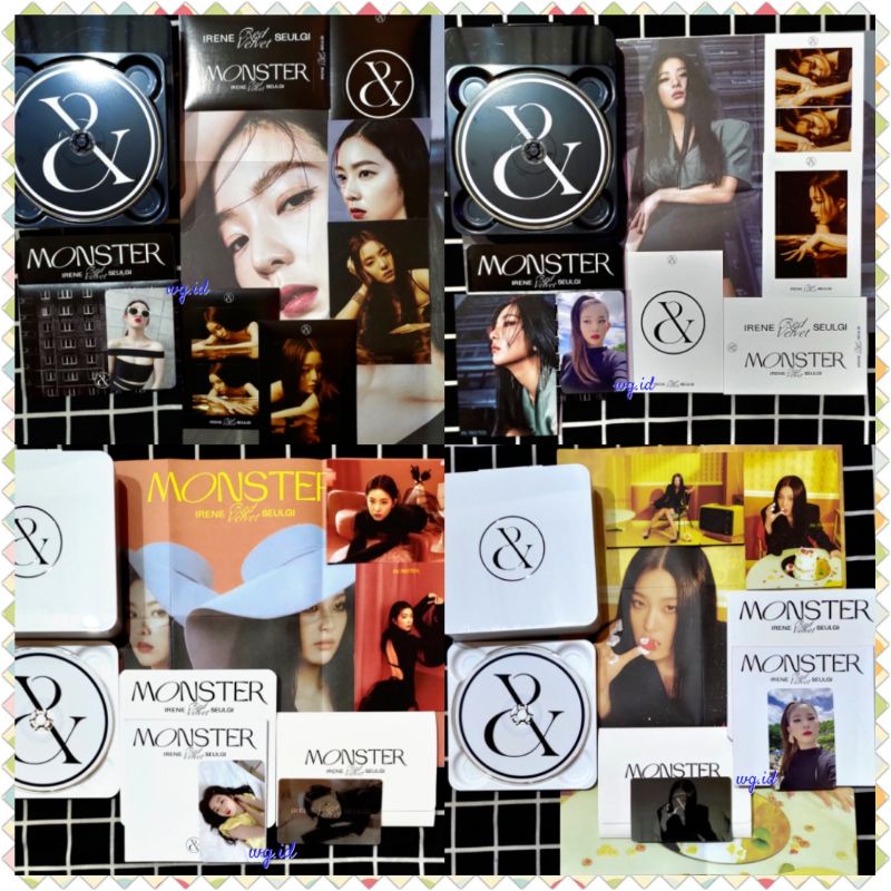 Red Velvet IRENE & SEULGI - Mini Album Vol.1 [Monster] Top Note Middle Note Vers. Irene Seulgi Set P