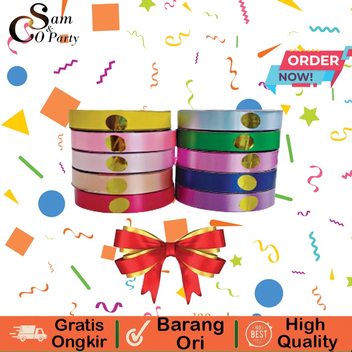 

Pita Kado / Pita Jepang Warna Warni