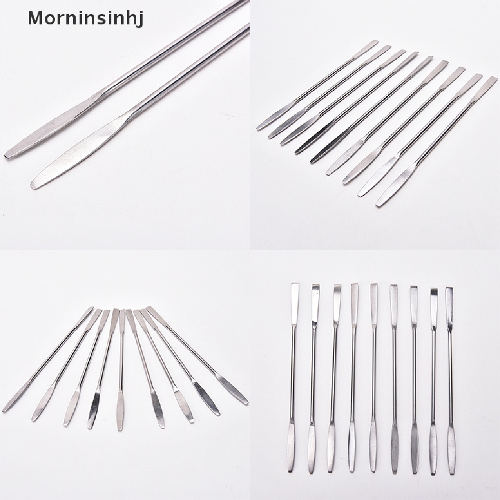 Mornin 1Pcs Wanita Stainless Steel Nail Art Makeup Palette Spatula Nada Batang Alat Kecantikan id