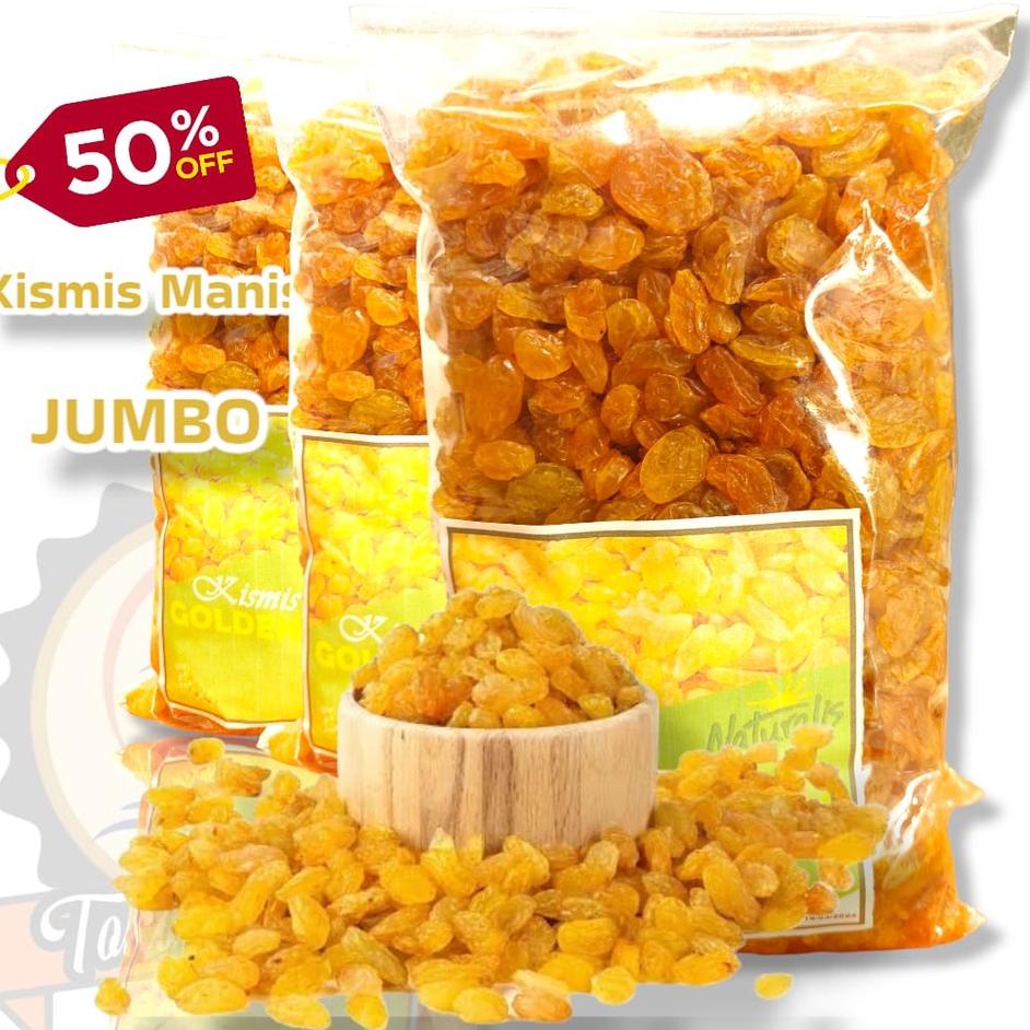 

▼ Kismis arab golden raisin semi jumbo 1kg ◘