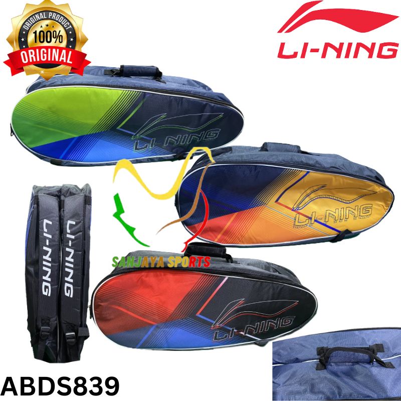TAS LINING BADMINTON BULUTANGKIS LINING ABDS839 ABDS 839 ORIGINAL