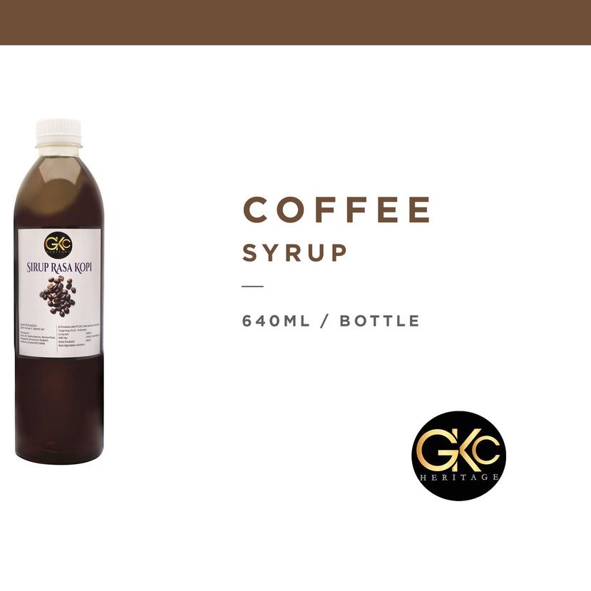 

✿ Sirup Kopi / Coffee Syrup Minuman GKC Heritage 640 ml (Import Quality) ✮