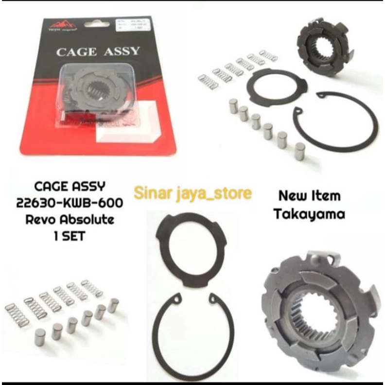 Bentengan Klos Kopling Revo Absolute Blade Takayama