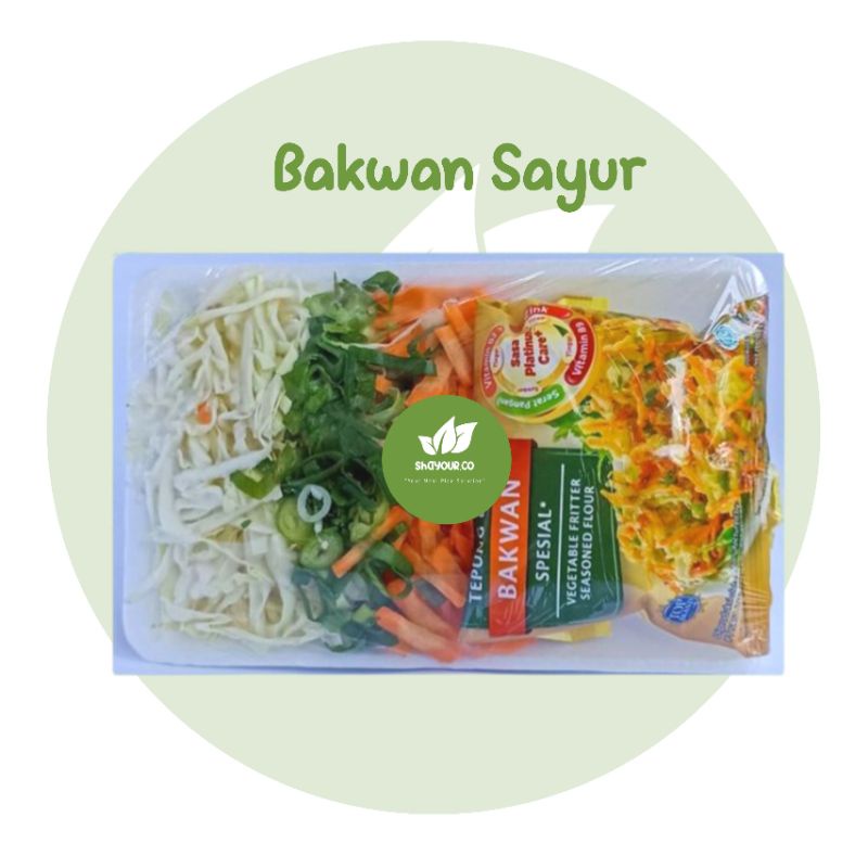 

Paket Sayur Instan / sayur pack / sayur paket Bakwan Sayur Bakwan Jagung - shayour.co