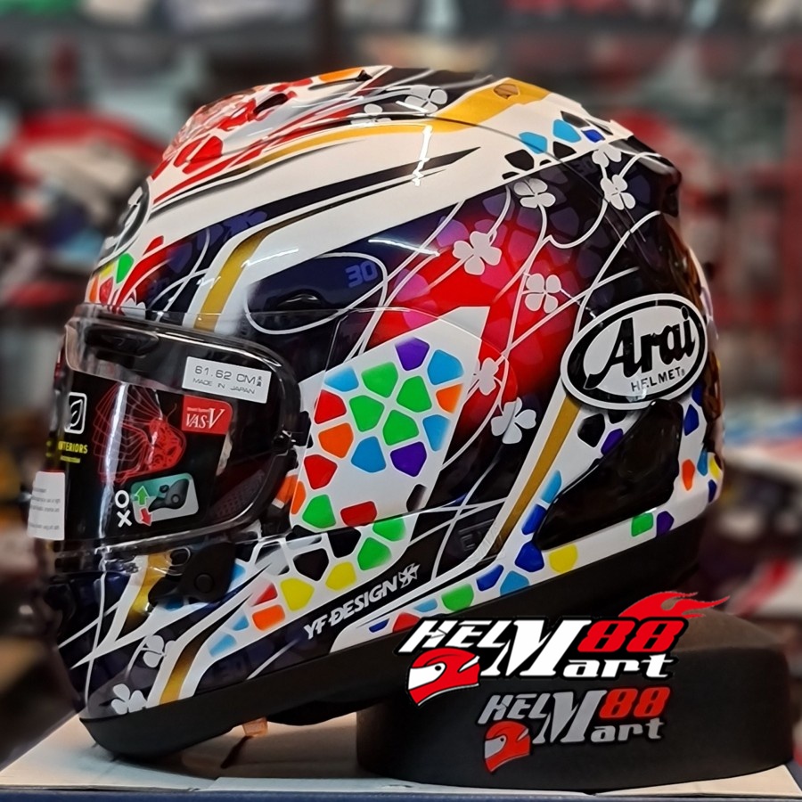 Arai RX-7X NAKAGAMI GP2 - Helm ARAI Nakagami GP 2 Arai RX7X