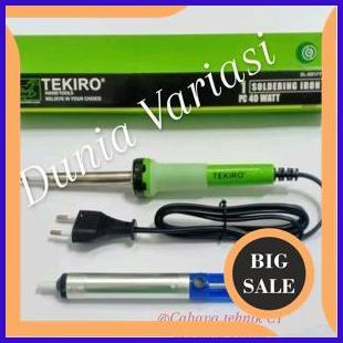 parts Solder TEKIRO 40 Watt Soldering Iron Soder 40 Watt Solder Tembak Alat Sedot Timah Pe