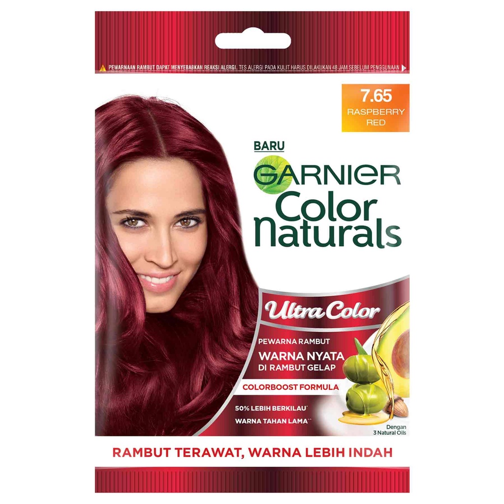 GARNIER  COLOR NATURAL EXTRACT SACHET 7.65 RASPBERRY RED