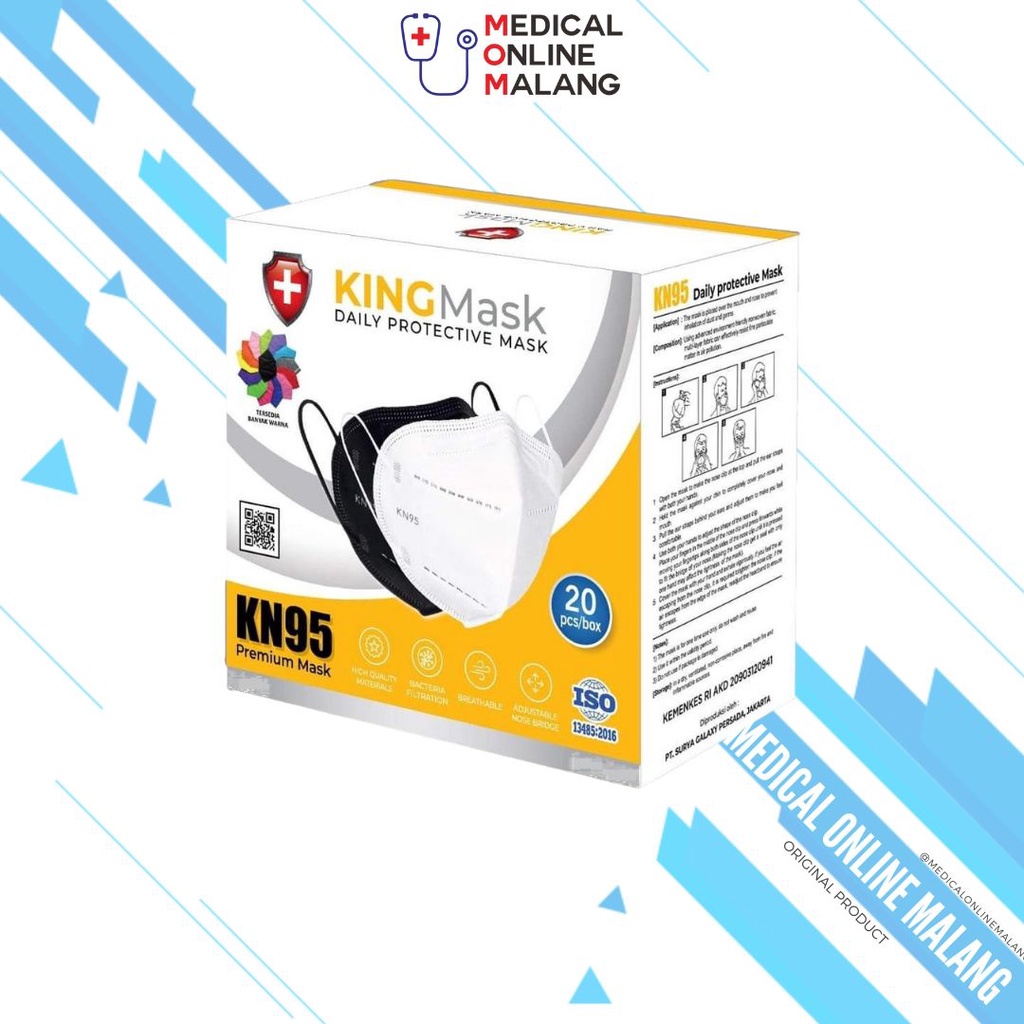MASKER KN95 KING MASK COLOR