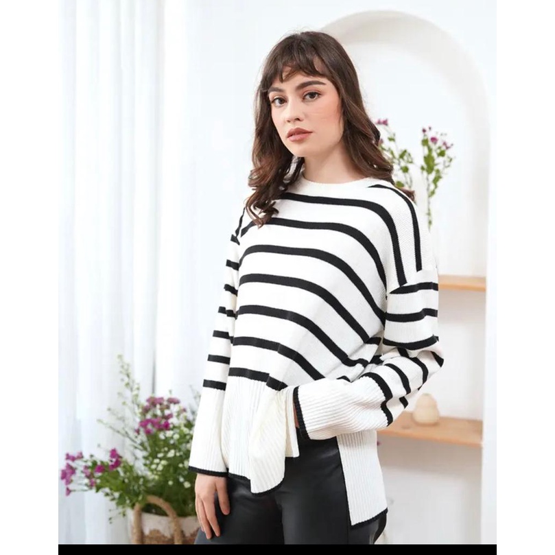 zaraneta blouse wanita/atasan wanita rajut