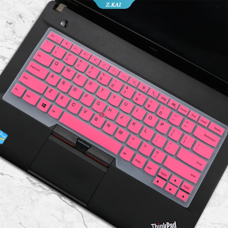 Silicone keyboard cover Kulit keyboard Laptop Lenovo ThinkPad E490 E480 E495 T480 T470 T460 T450 T440 14 inch dust proof Sarung keyboard [ZK]