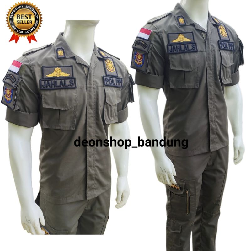 BAJU PDL SATPOL PP LENGKAP