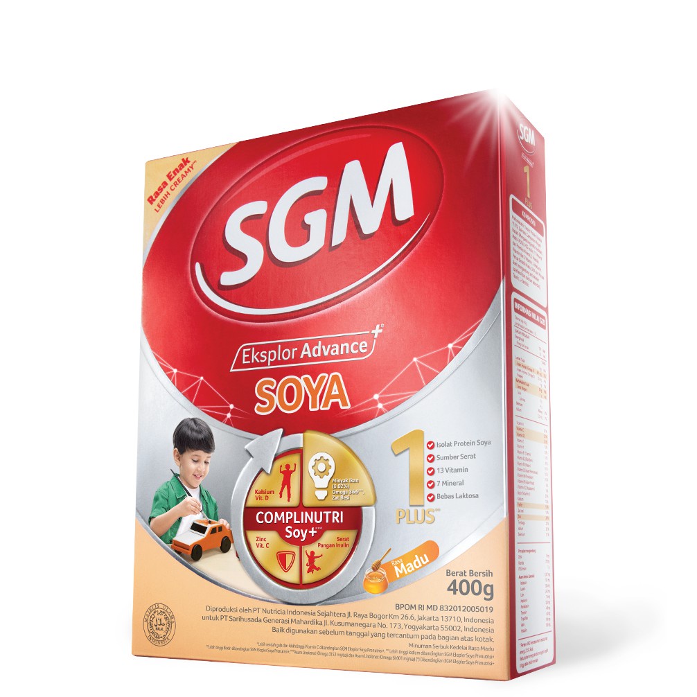 SGM EKSPLOR SOYA 1+ 400 MADU