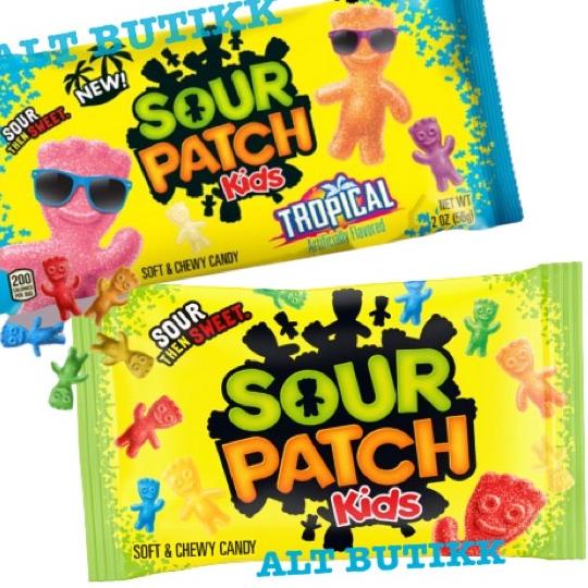 

Ready Stock SOUR PATCH KIDS 2 oz | ORIGINAL TROPICAL | SOFT AND CHEWY CANDY | 56 GRAM TR6$