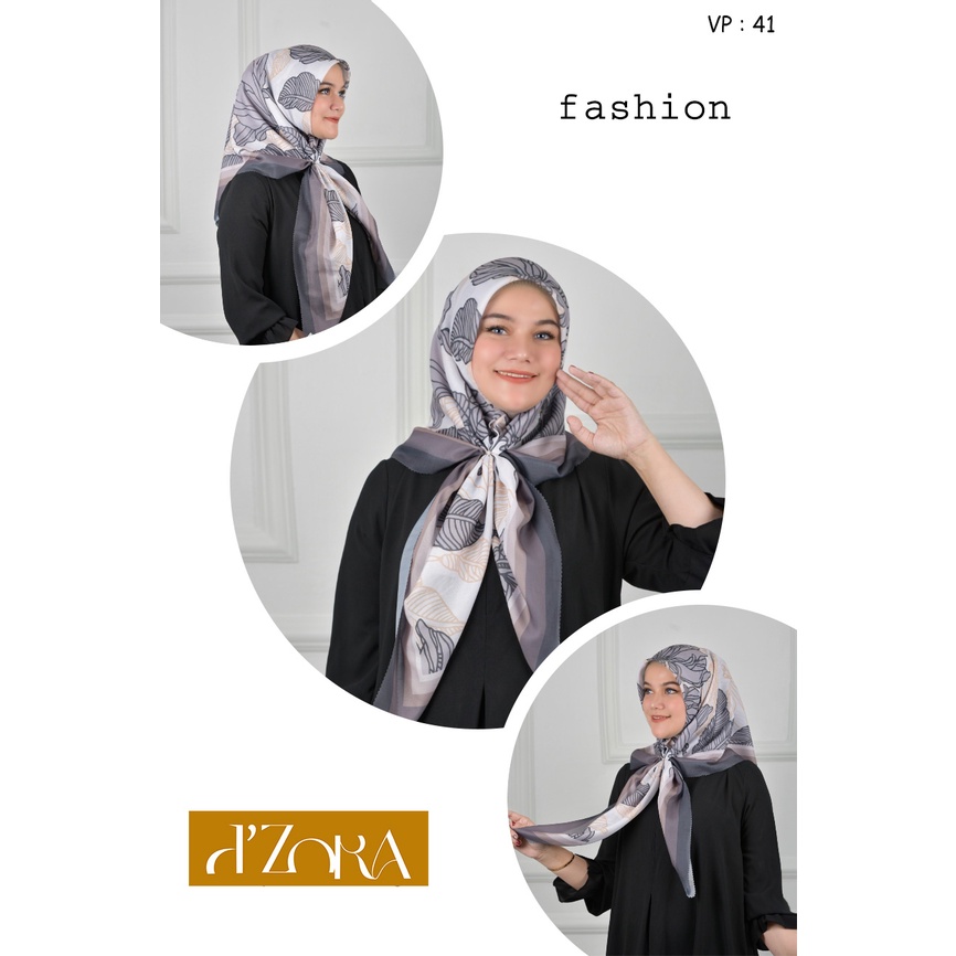 d'ZORA HIJAB KERUDUNG SEGI EMPAT PREMIUM