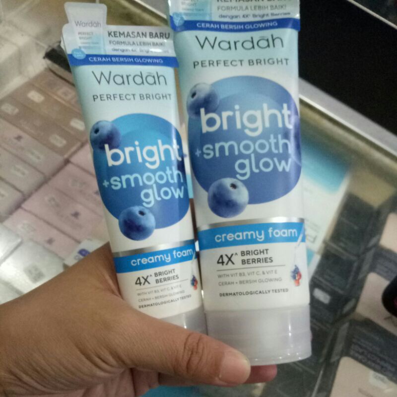 Wardah Perfect Bright Creamy foam Brightening&amp;Smooting