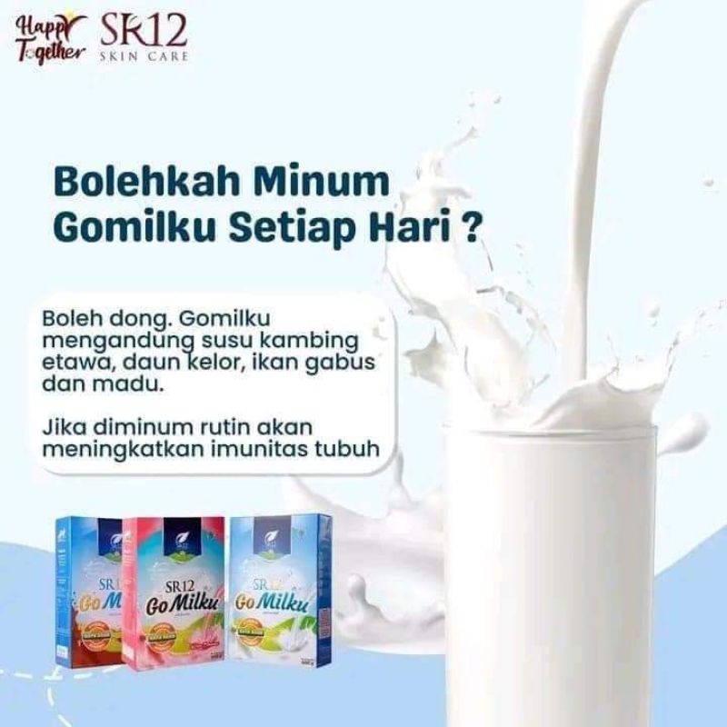 

GoMilku SR12 Susu Ettawa berkualitas bersertifikasi Halal