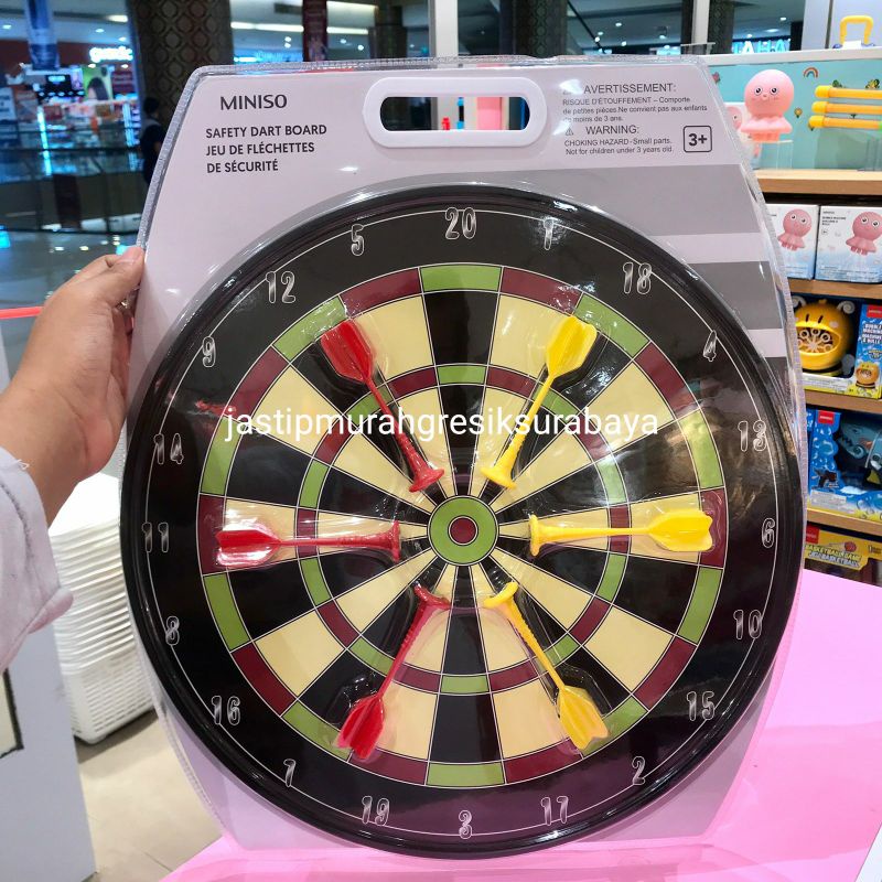 SAFEY DART BOARD MINISO MAINAN MINISO