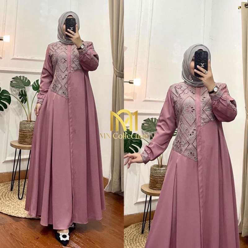 Gamis MN collection / ori Mn collection / gamis polos / gamis terbaru / gamis ori / adisha / not zul