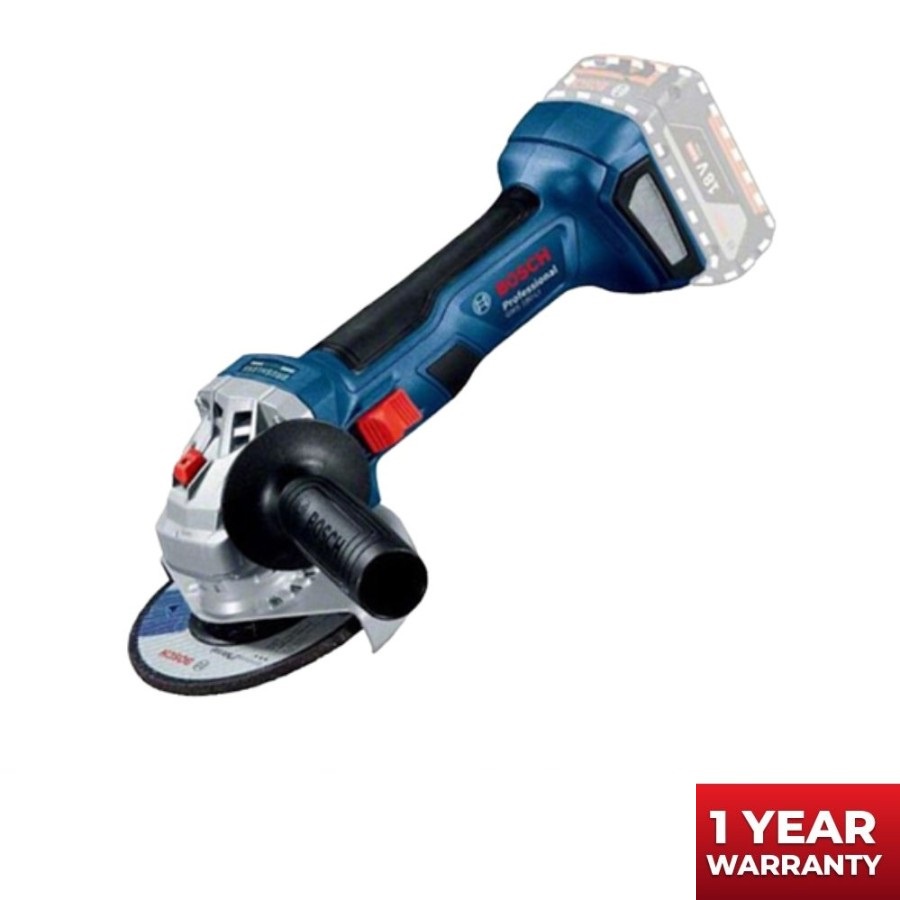 BOSCH Cordless Angle Grinder GWS 180-LI Solo (UNIT ONLY)