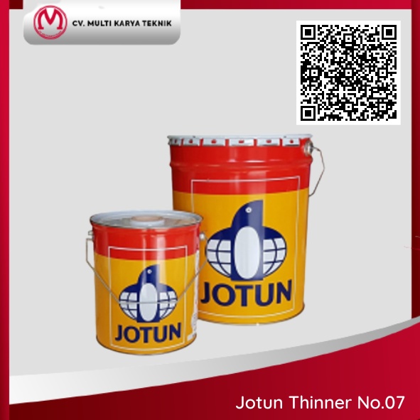 Jotun Cat Thinner Acrylic - Jotun Thinner No.07 - Pengencer Cat Minyak - Kemasan 5 Liter