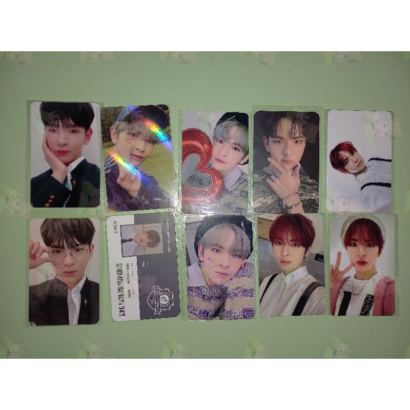 photocard EPEX KYUNGMIN SEO EPEX MU Chani SF9 polaroid Bomin Goldenchild