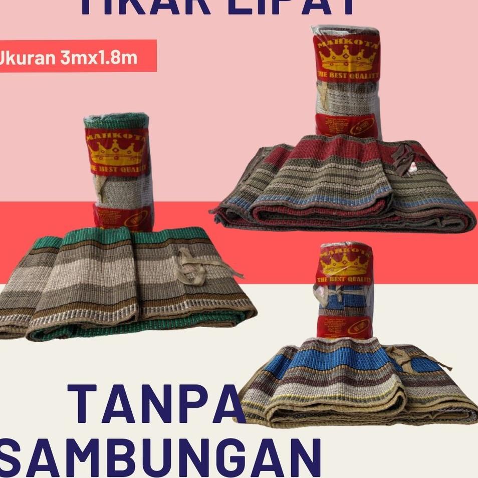 ❃ Tikar Lipat Piknik Terlaris Size Besar cm Plastik Gulung COD  Termurah ☉