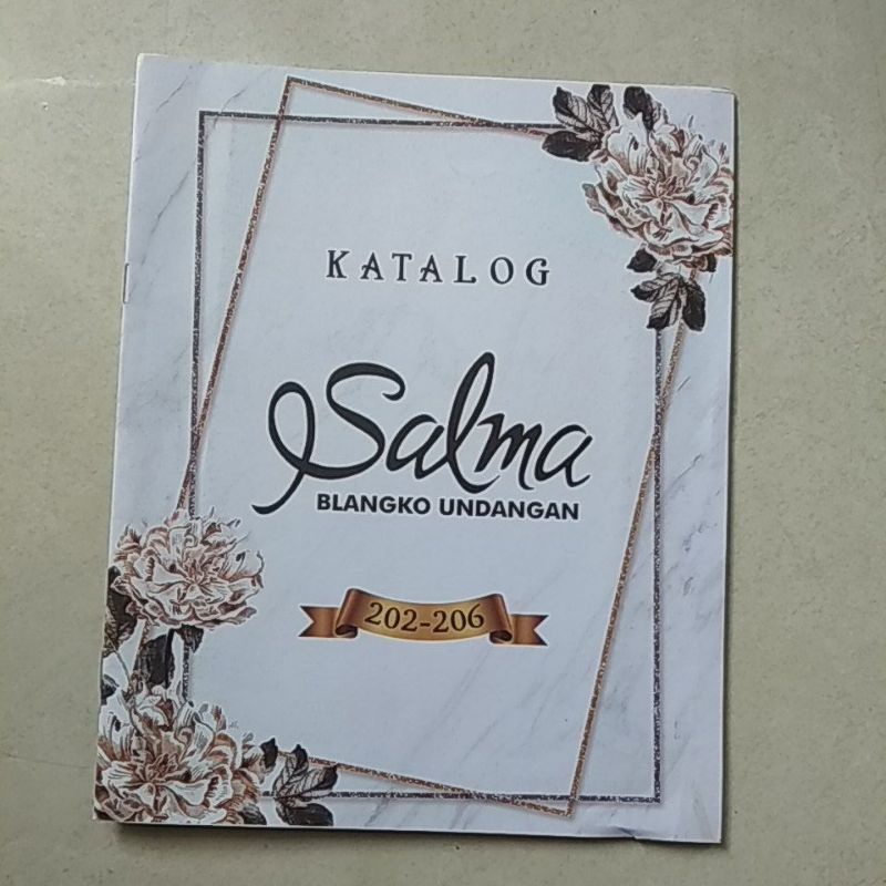 jual contoh undangan salma / katalog undangan salma / album undangan salma