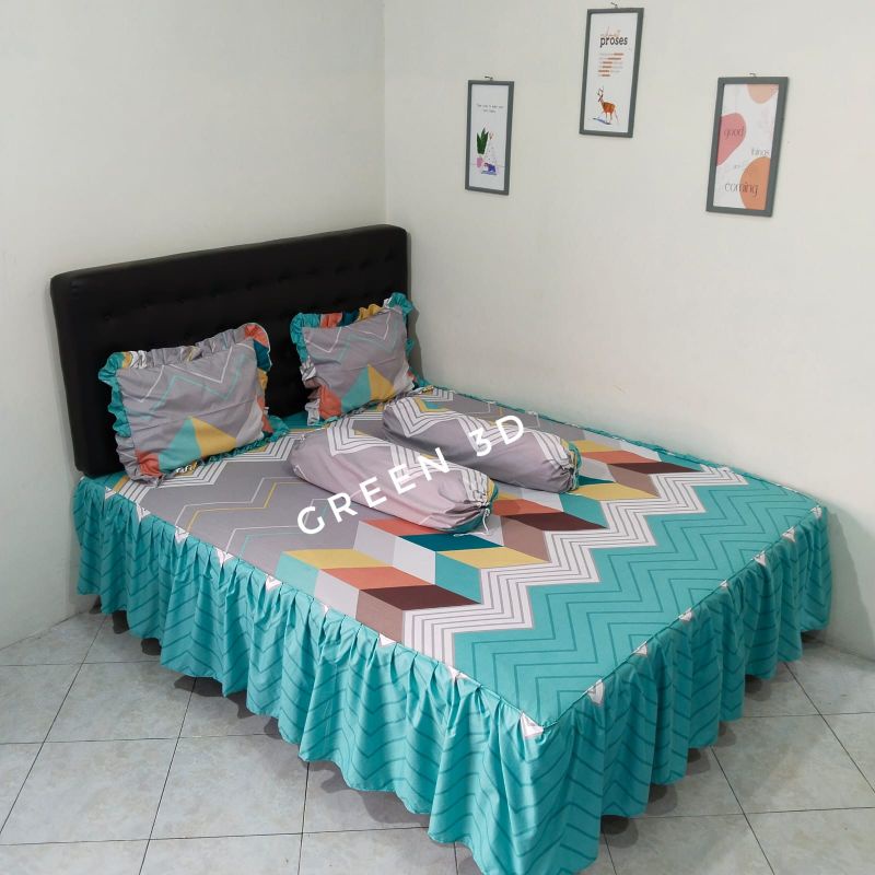 sprei rumbai, sprei rempel