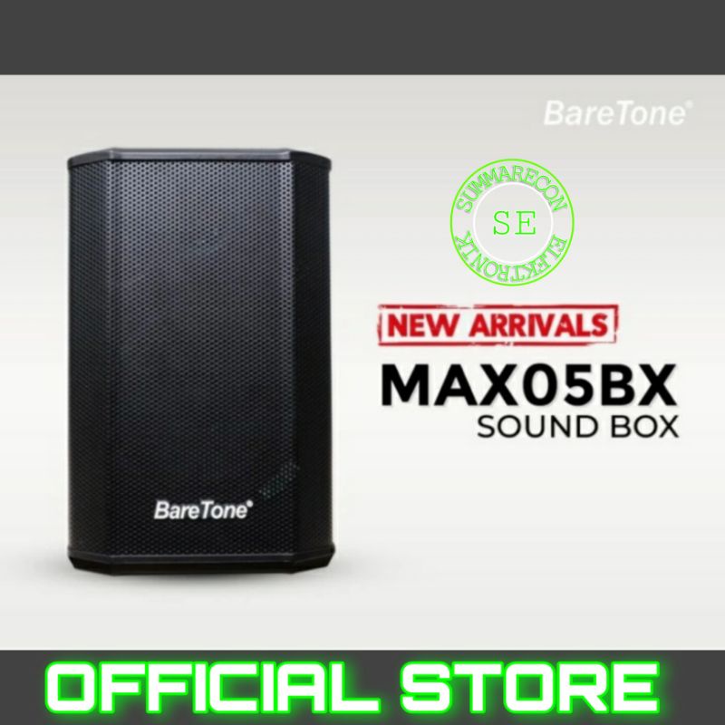 speaker portable baratone max05bx speaker karaoke 5 inch