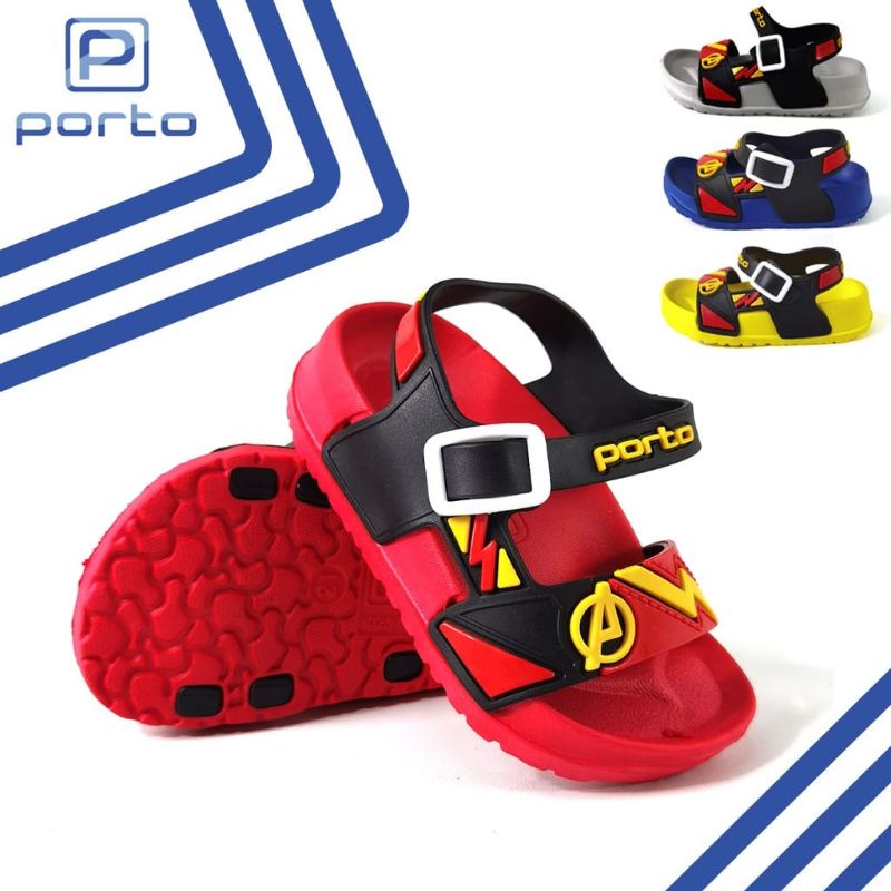 Sandal Gunung Anak Laki Laki Tali Belakang Porto 24-29