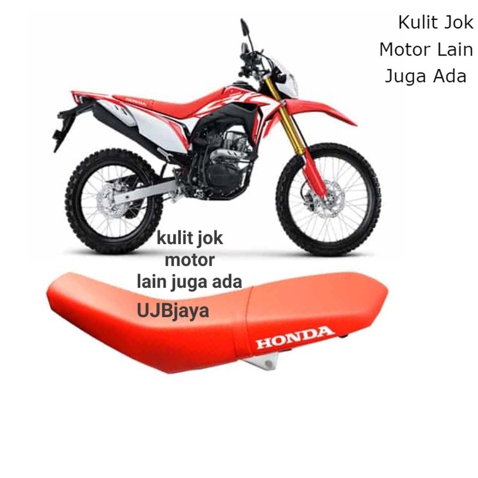 Sarung Jok Motor CRF 150 BAHAN ORI Kulit Jok Motor CRF 150 K6
