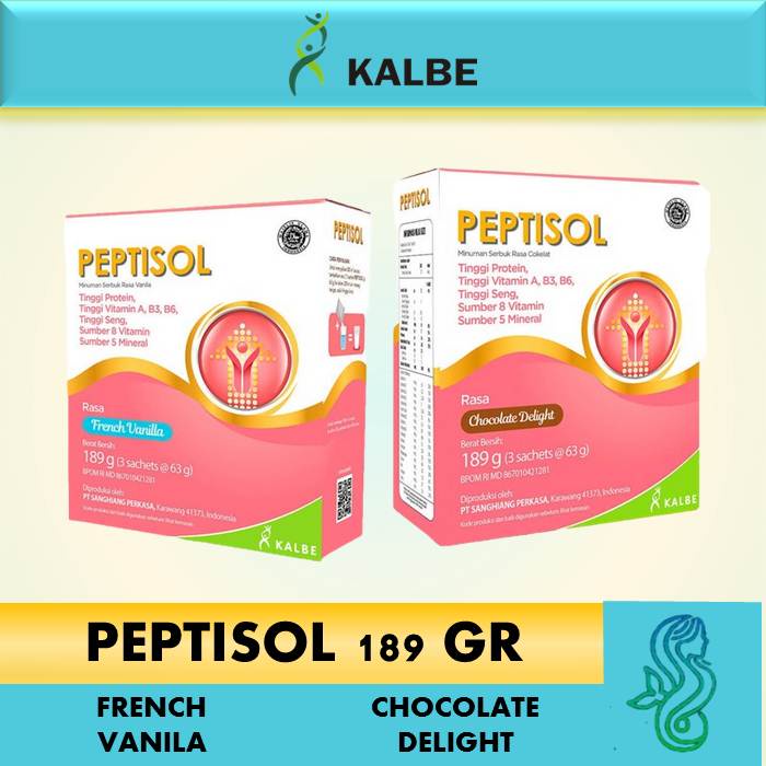 

Peptisol Cokelat/Vanila 189GR