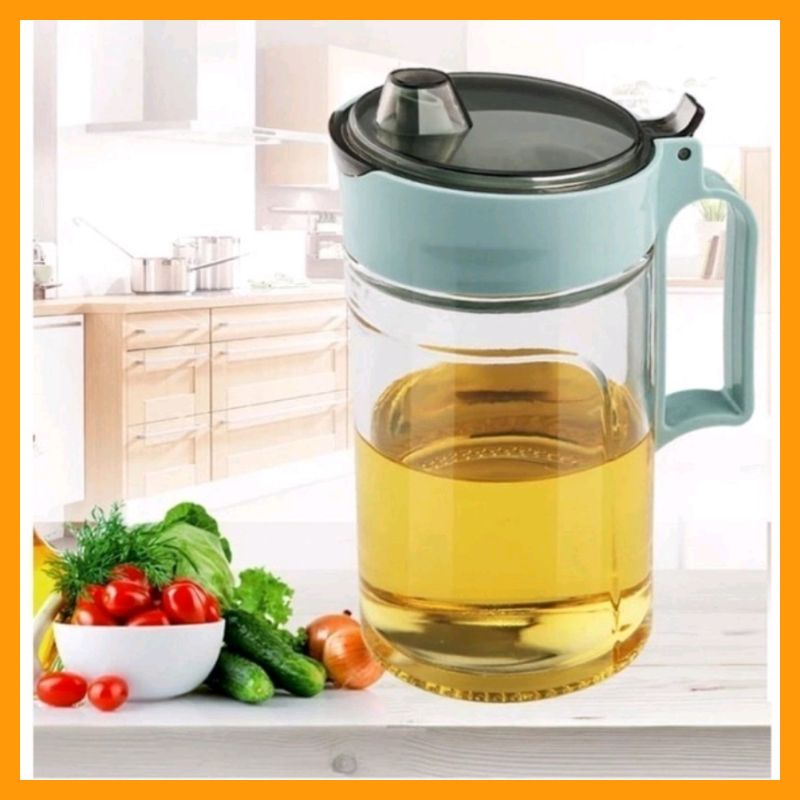 [COD] OIL POT 580ML BAHAN KACA - TEMPAT MINYAK