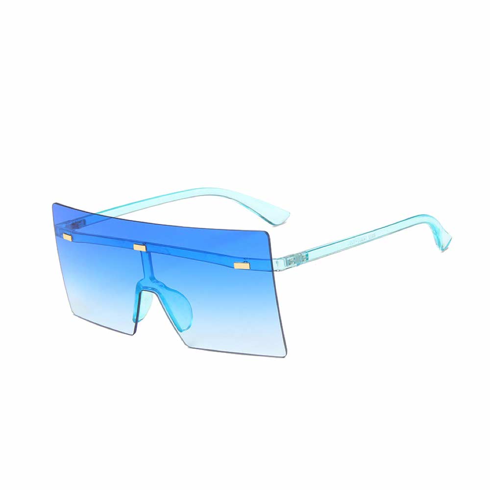 Kacamata UV400 [ Biru ] Anti Radiasi - Sunglasses Wanita dan Pria Korea - HM8161