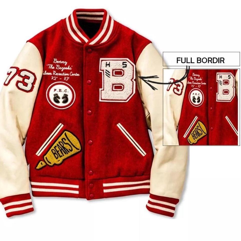 BEST SELLER IDOLA Jaket Varsity Baseball Original Ful Bordir - Jaket Bomber Varsity Original Premium
