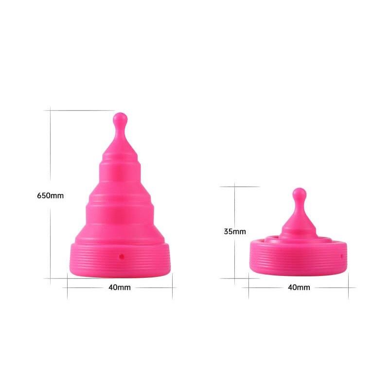 Momi Homi S04 Girls Foldable Menstrual Cup Pengganti Pembalut Wanita Silikon Lipat Reusable Silicone Grade