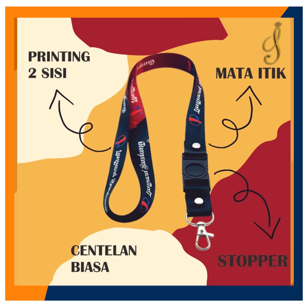 

Gantungan Nama ID card Name tag Custom
