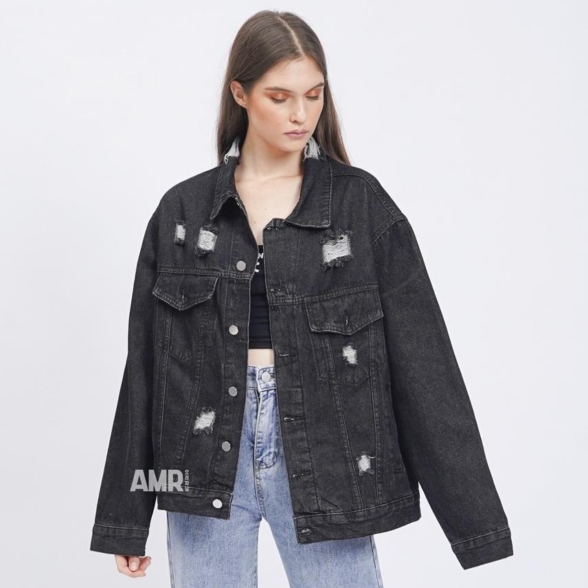 RECOMENDED AMR ORIGINAL - RIPPED MUCH 528 / 548 - JACKET JEANS OVERSIZE TOXIC