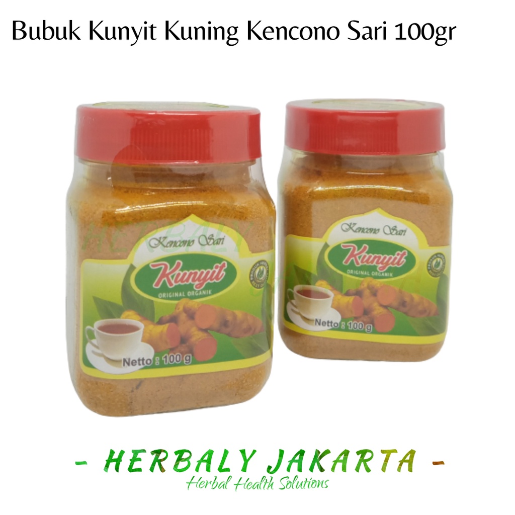 

Jamu Kunyit Bubuk Organik Kencono Sari Original