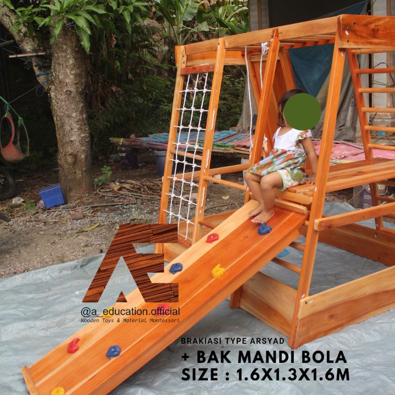 Brakiasi Mandi Bola 1,6m 1,8m type arsyad
