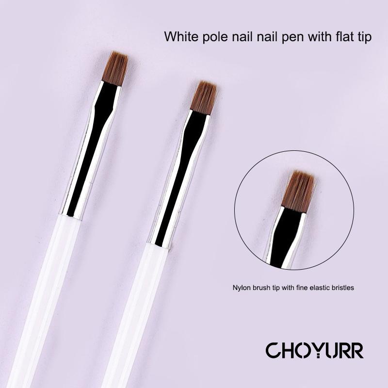 【COD】1 Pcs Nail Art Brush Kuas Kuku / Kuas Brush Kutek Kuku-CH