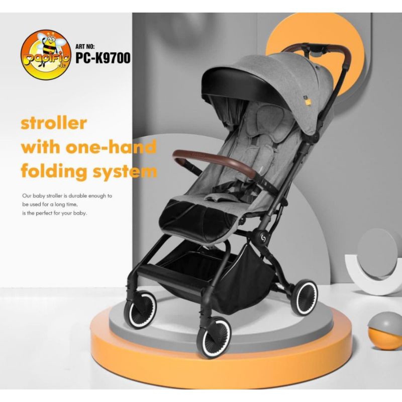 Pacific Stroller Alloy K9700 - Kereta Dorong Anak