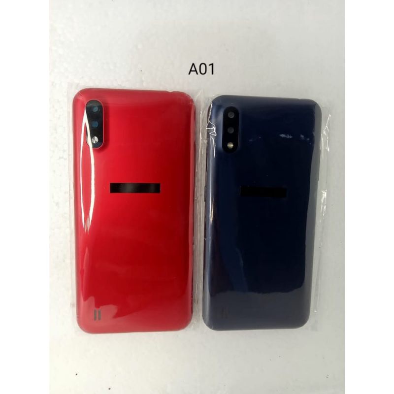 BACKDOOR BACKCOVER TUTUP CASING BELAKANG SAMSUNG AO1 ORIGINAL